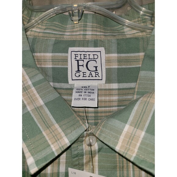 Lot of 2 Mens Tall 2XL (1) Field Gear Shirt NWT + (1) Nike Golf Fit Dry 2XL Tall - Picture 6 of 7